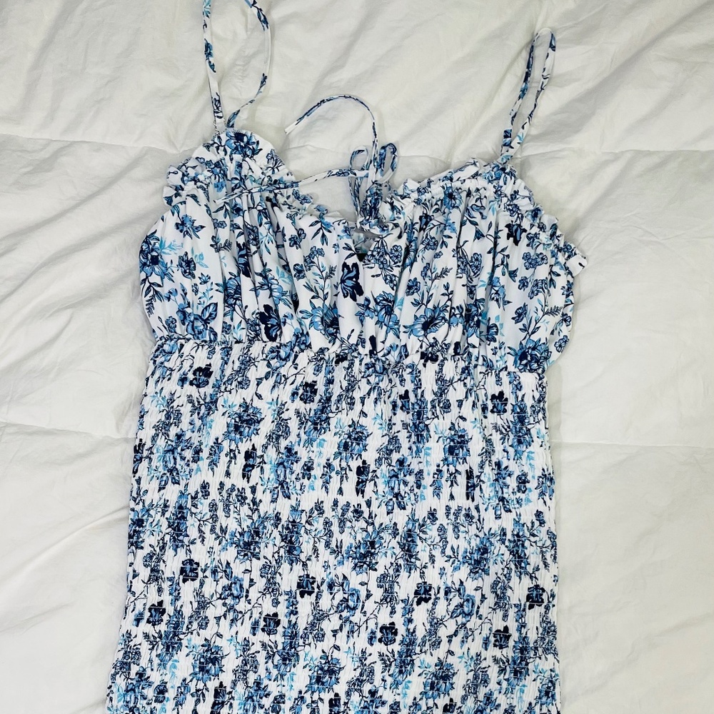 Flower tight dress